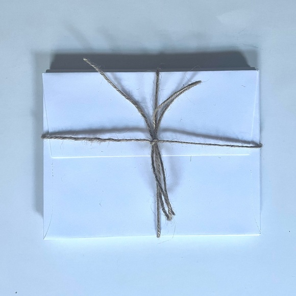 vintage style with gold foil thank you cards & envelopes set of 16 - Picture 4 of 15